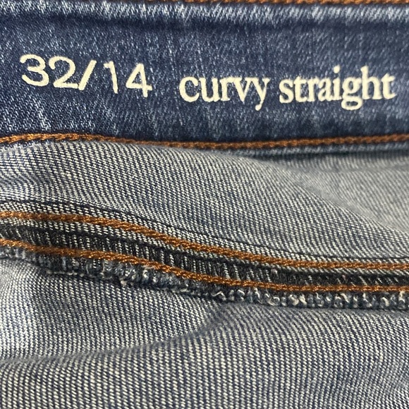 Ann Taylor Loft Curvy Straight Jeans - Picture 4 of 8
